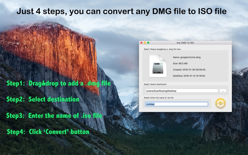 Alternative app to work with dmg files free